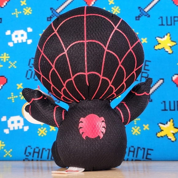 Original Beanie Babies Miles Morales SpiderMan 5" UltraSoft Stuffed Marvel Plush - Picture 2 of 8